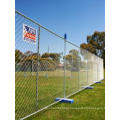 retractable US galvanised metal mesh temporary fence panels